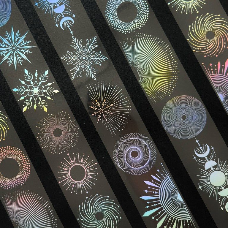 Onwize - Silver Eclipse SRP 258 | Silver Holo Foil PET Tape