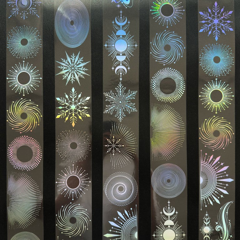 Onwize - Silver Eclipse SRP 258 | Silver Holo Foil PET Tape