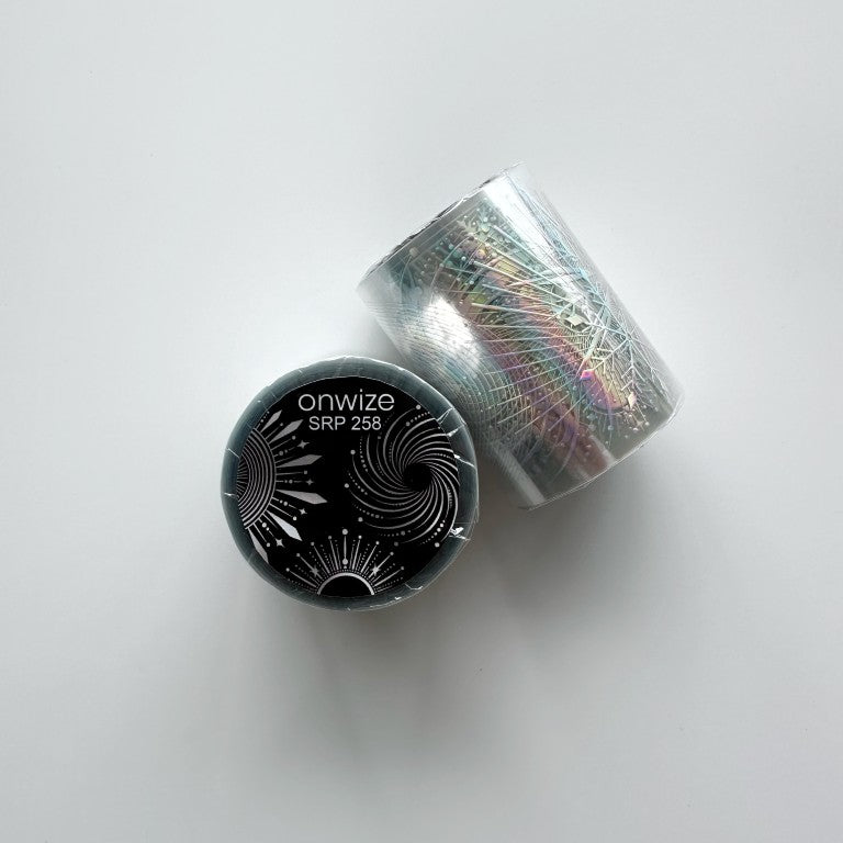 Onwize - Silver Eclipse SRP 258 | Silver Holo Foil PET Tape
