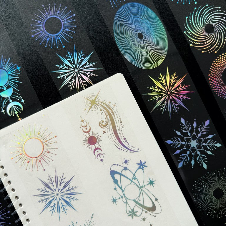 Onwize - Silver Eclipse SRP 258 | Silver Holo Foil PET Tape