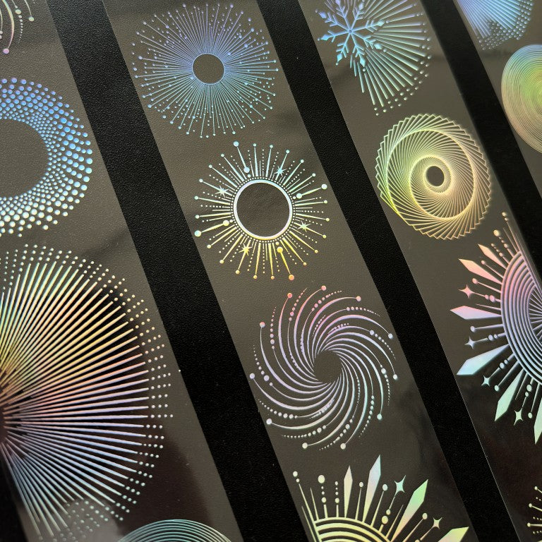 Onwize - Silver Eclipse SRP 258 | Silver Holo Foil PET Tape