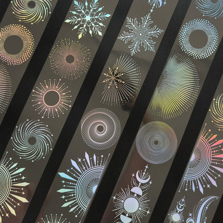 Onwize - Silver Eclipse SRP 258 | Silver Holo Foil PET Tape