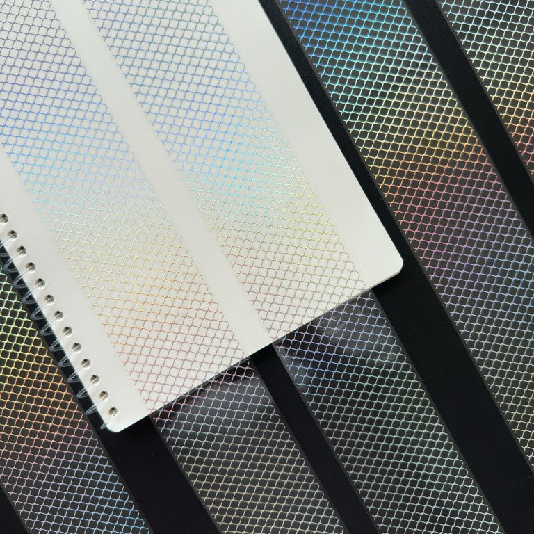 Onwize - Silver Lattice SRP 257 | Silver Holo Foil PET Tape