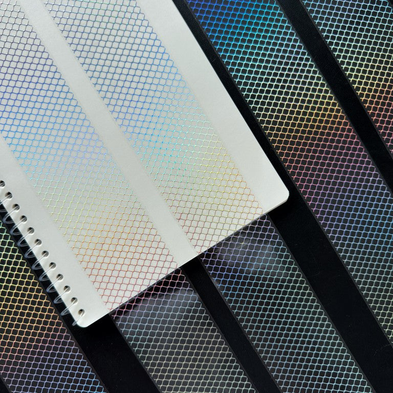 Onwize - Silver Lattice SRP 257 | Silver Holo Foil PET Tape