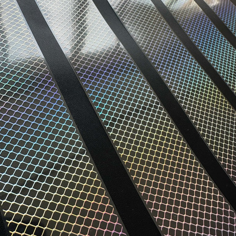 Onwize - Silver Lattice SRP 257 | Silver Holo Foil PET Tape