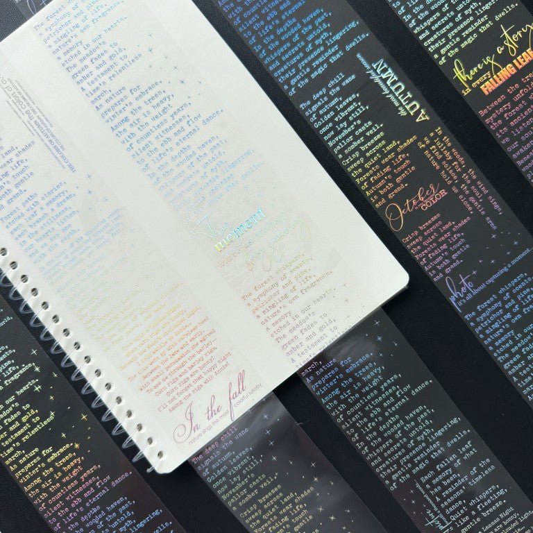 Onwize - Silver Manuscript SRP 259 | Silver Holo Foil PET Tape