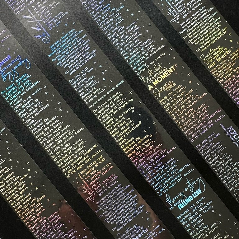 Onwize - Silver Manuscript SRP 259 | Silver Holo Foil PET Tape