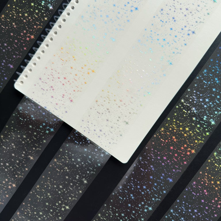 Onwize - Silver Stardust SRP 256 | Silver Holo Foil PET Tape