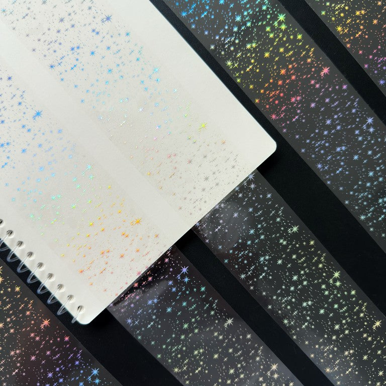 Onwize - Silver Stardust SRP 256 | Silver Holo Foil PET Tape