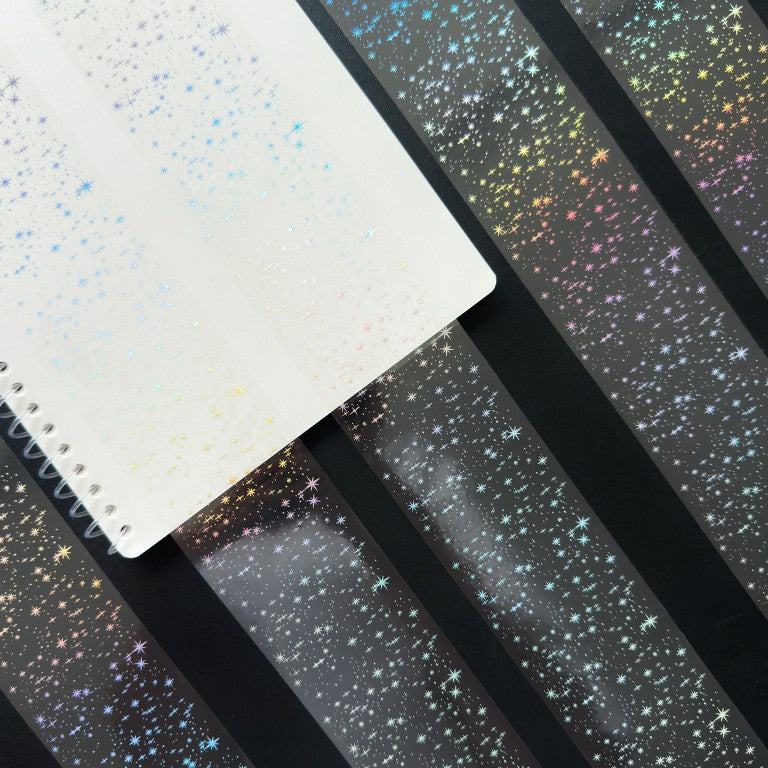 Onwize - Silver Stardust SRP 256 | Silver Holo Foil PET Tape