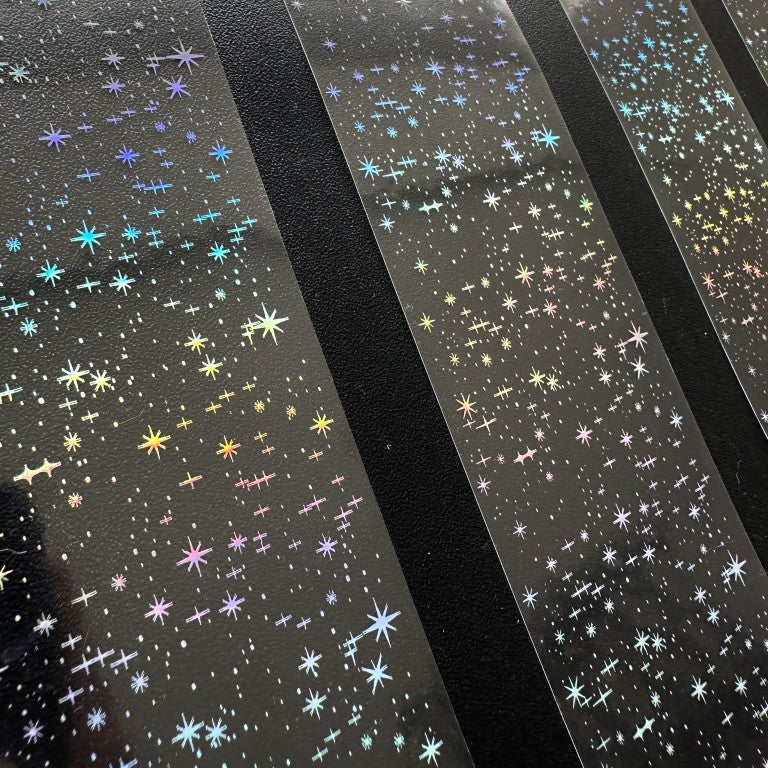 Onwize - Silver Stardust SRP 256 | Silver Holo Foil PET Tape