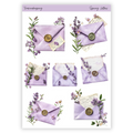 TK - Spring Letters | Sticker Sheet