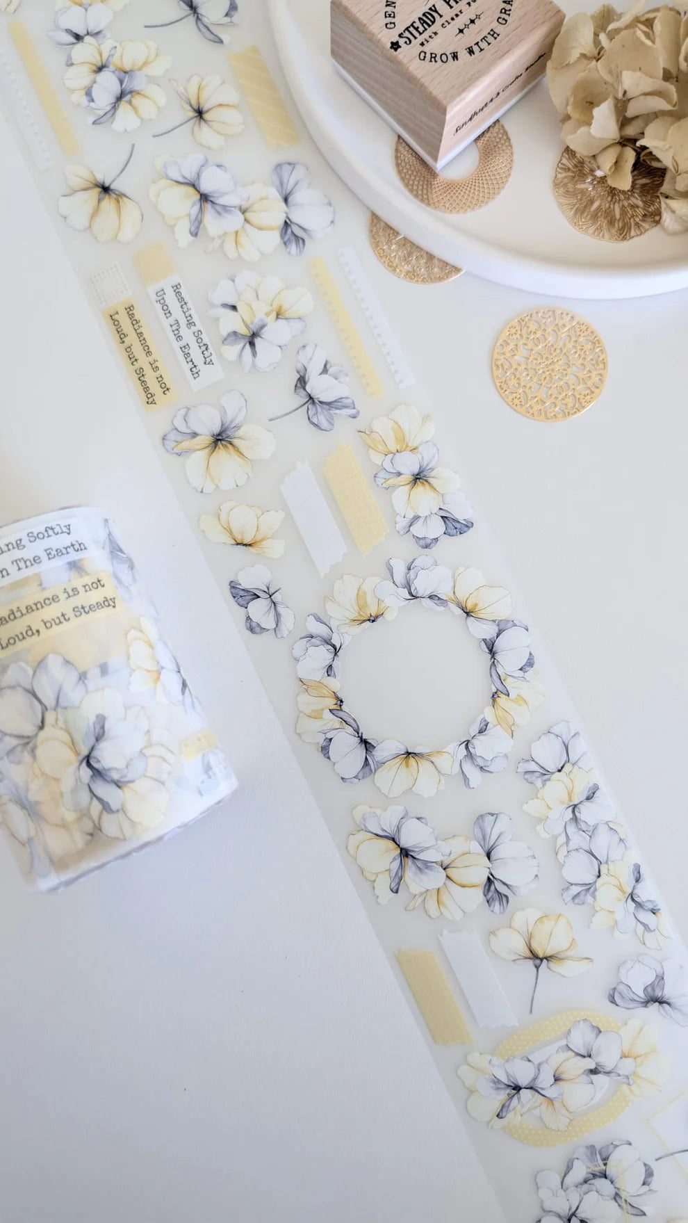 SCS - Sunlit Petals | Matt PET Tape