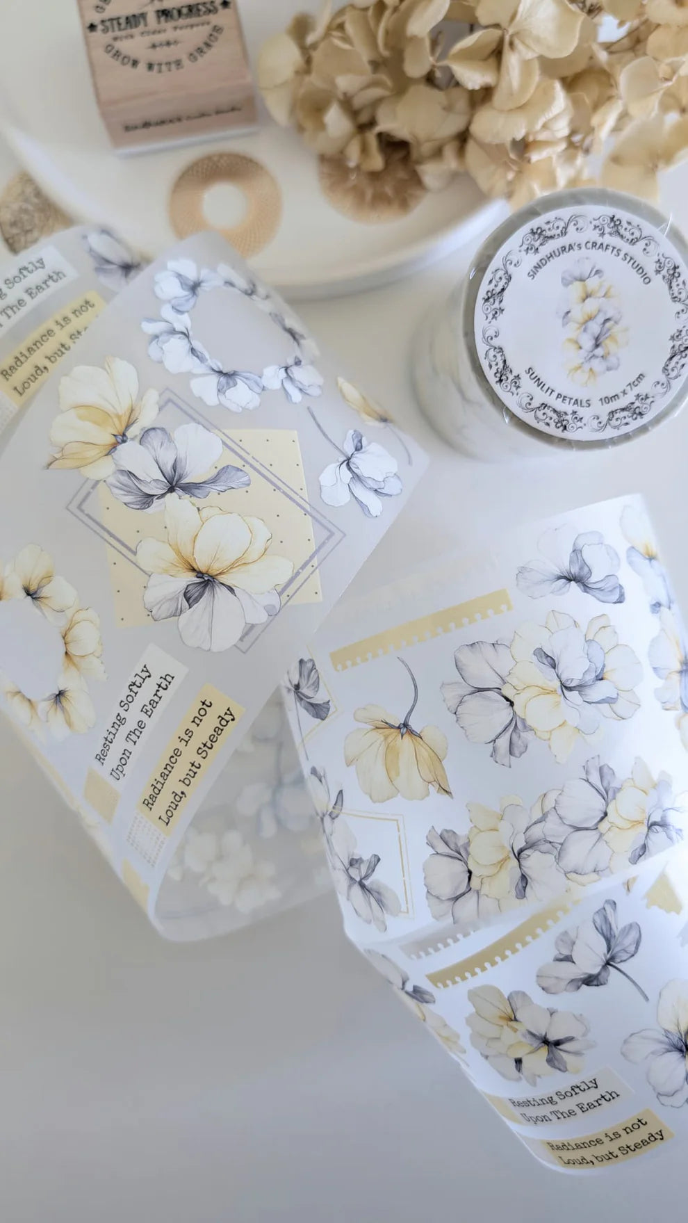 SCS - Sunlit Petals | Matt PET Tape