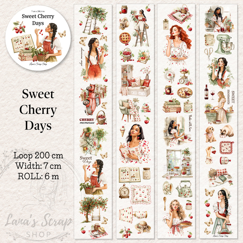 LA - Sweet Cherry Days | PET Tape