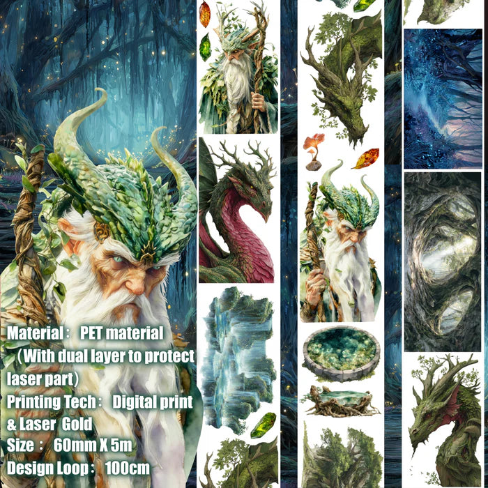 SH - Sylvan Dragon | PET Tape