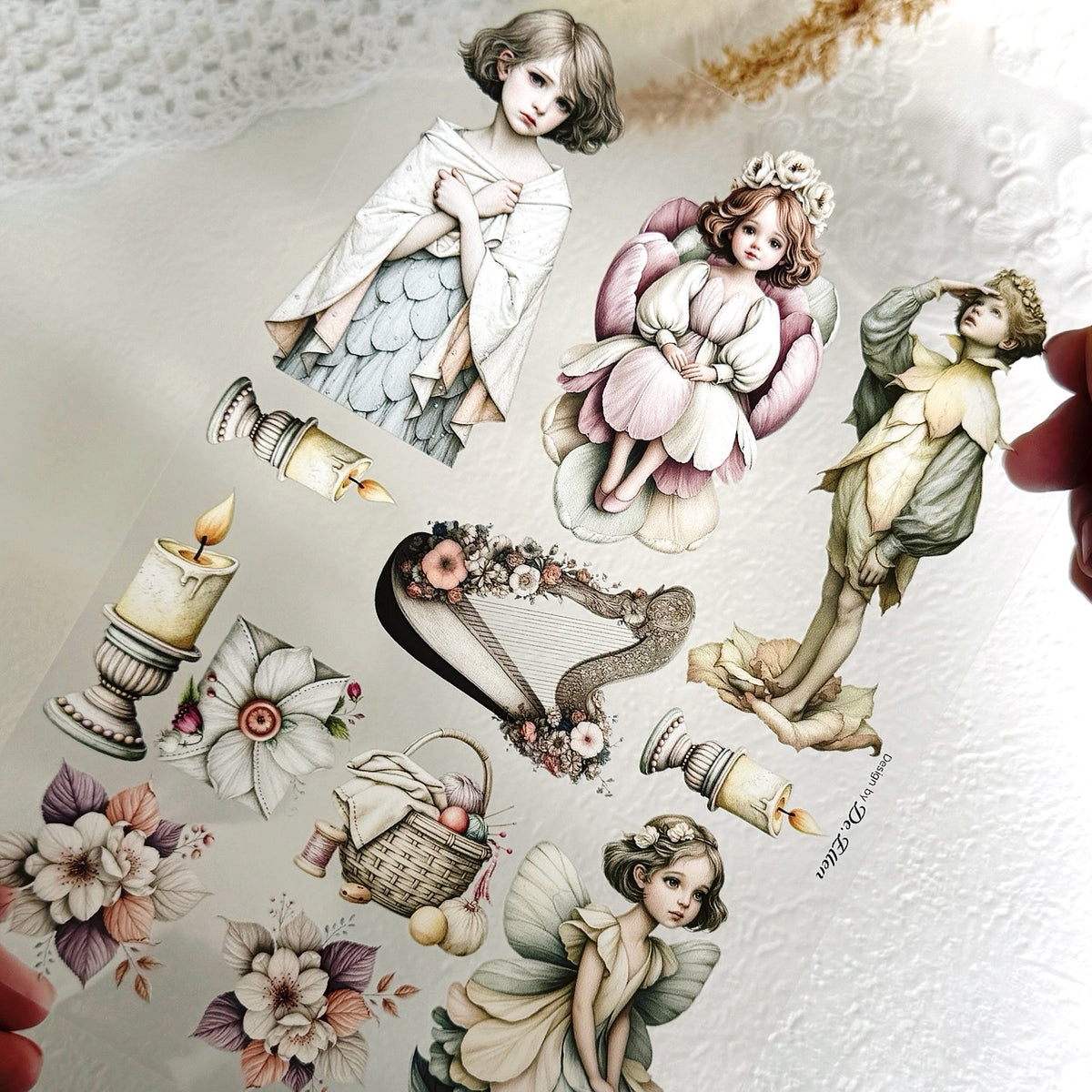 DE - Thumbelina | Glossy PET Sticker Sheets