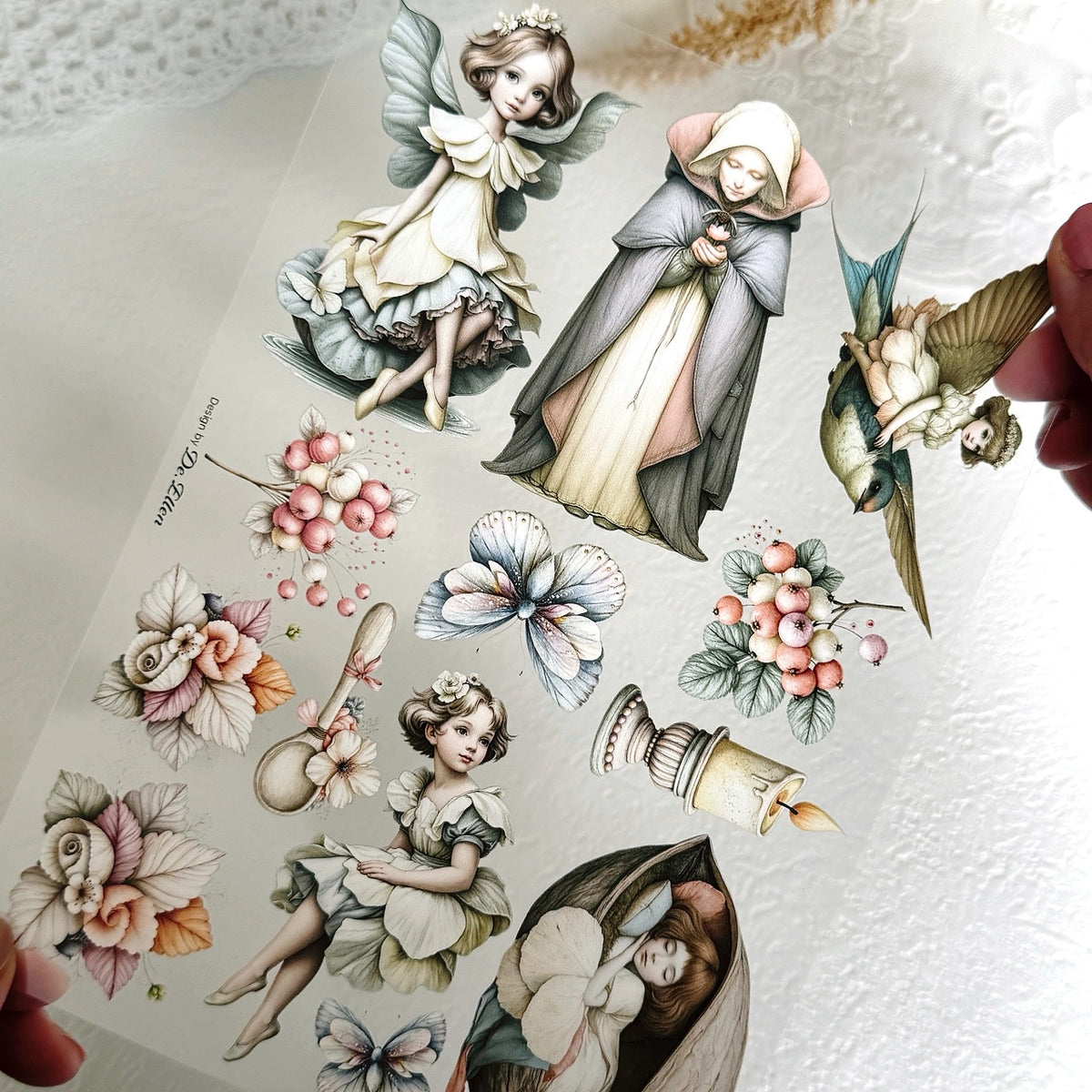 DE - Thumbelina | Glossy PET Sticker Sheets