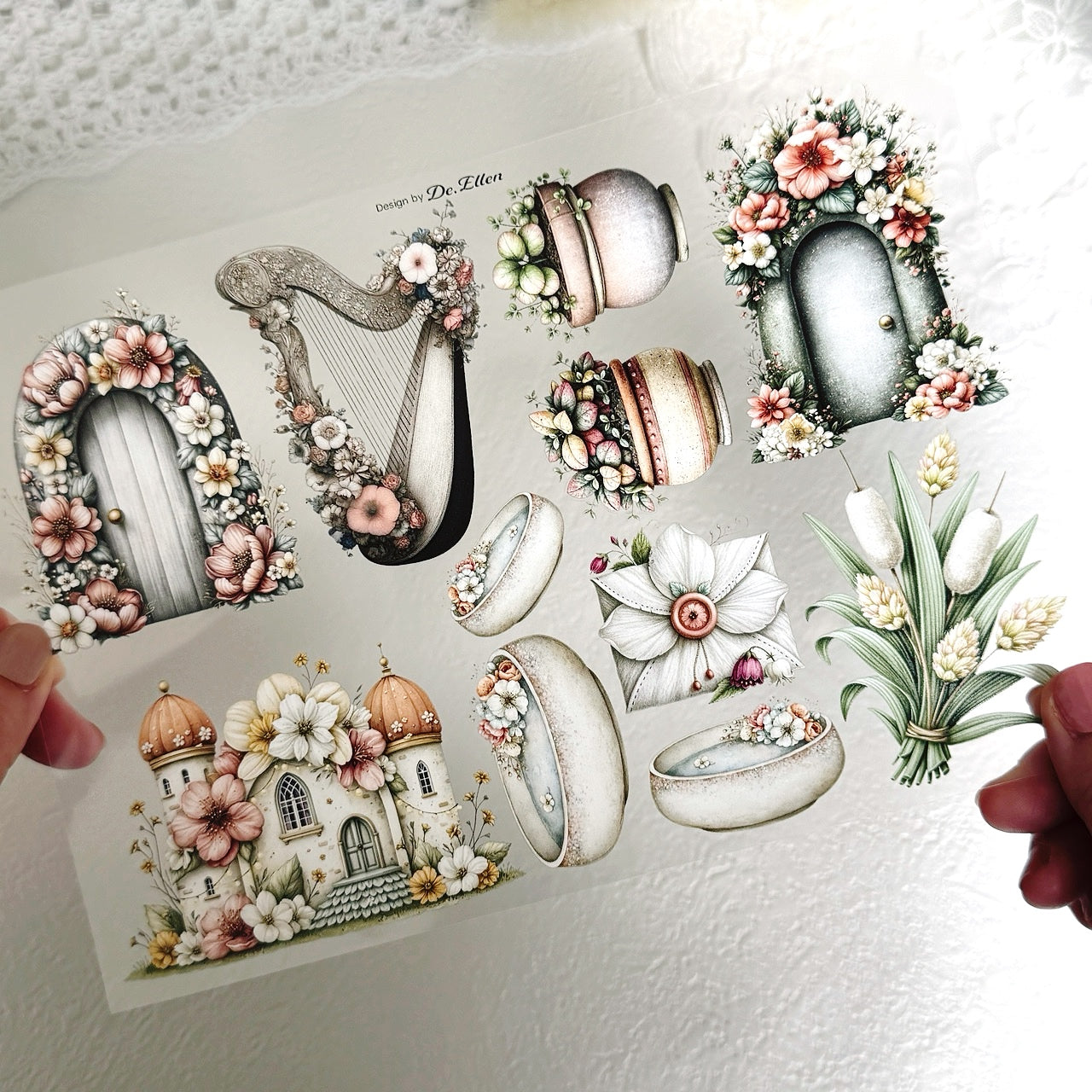 DE - Thumbelina | Glossy PET Sticker Sheets