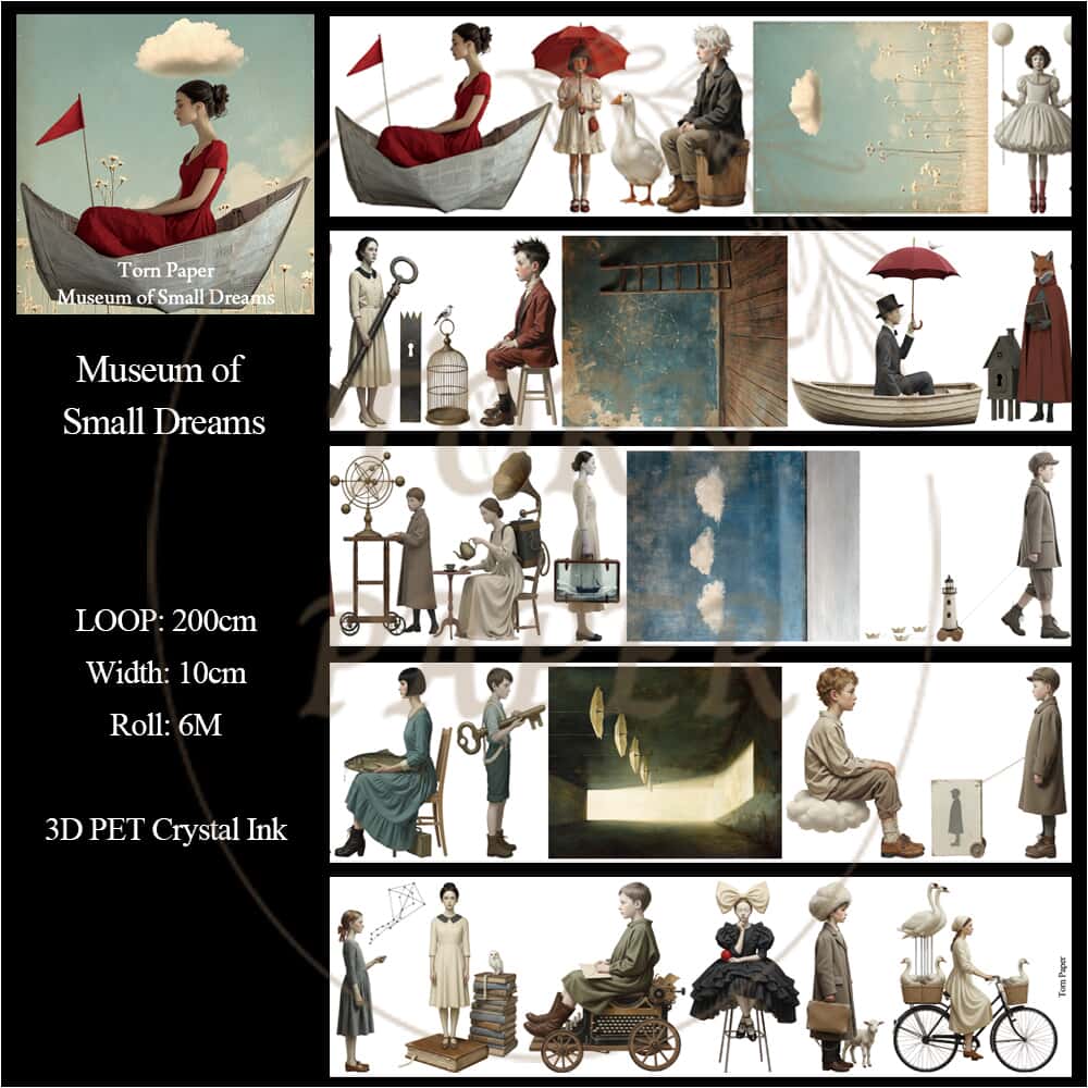 TP - Museum of Small Dreams | Wide PET Tape