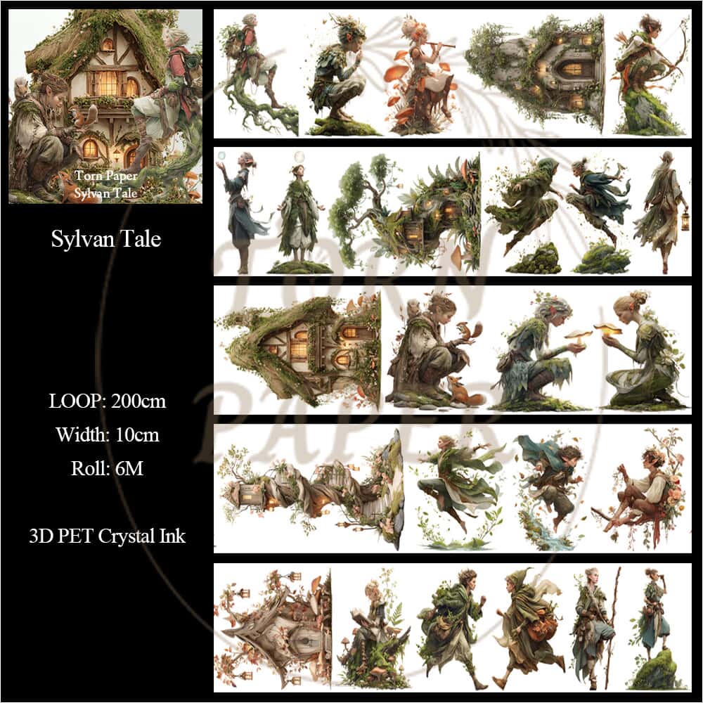 TP - Sylvan Tale | Wide PET Tape