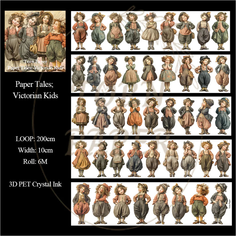 TP - Paper tales: Victorian Kids