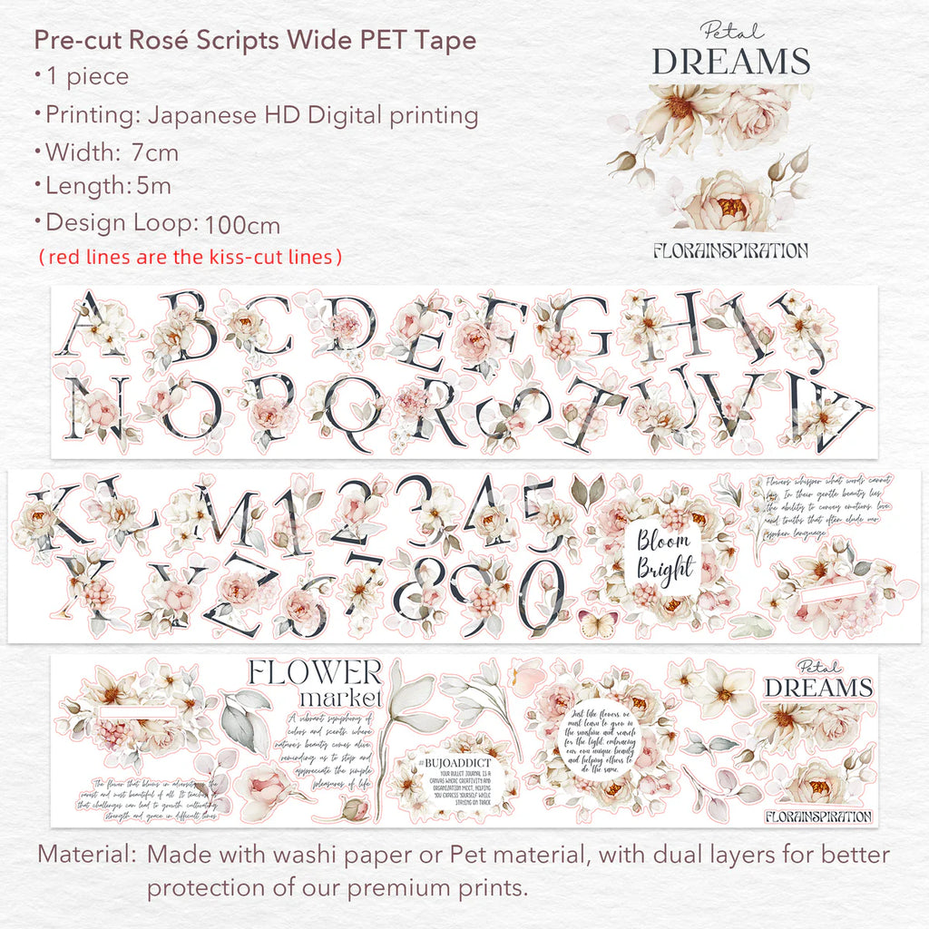 TWT - Rosé Scripts | PET Tape