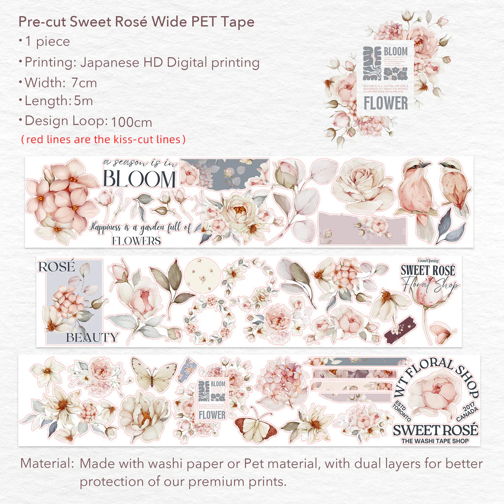 TWT - Sweet Rosé | PET Tape