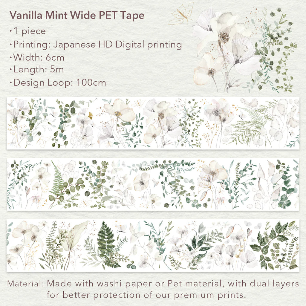 TWT - Vanilla Mint | PET Tape