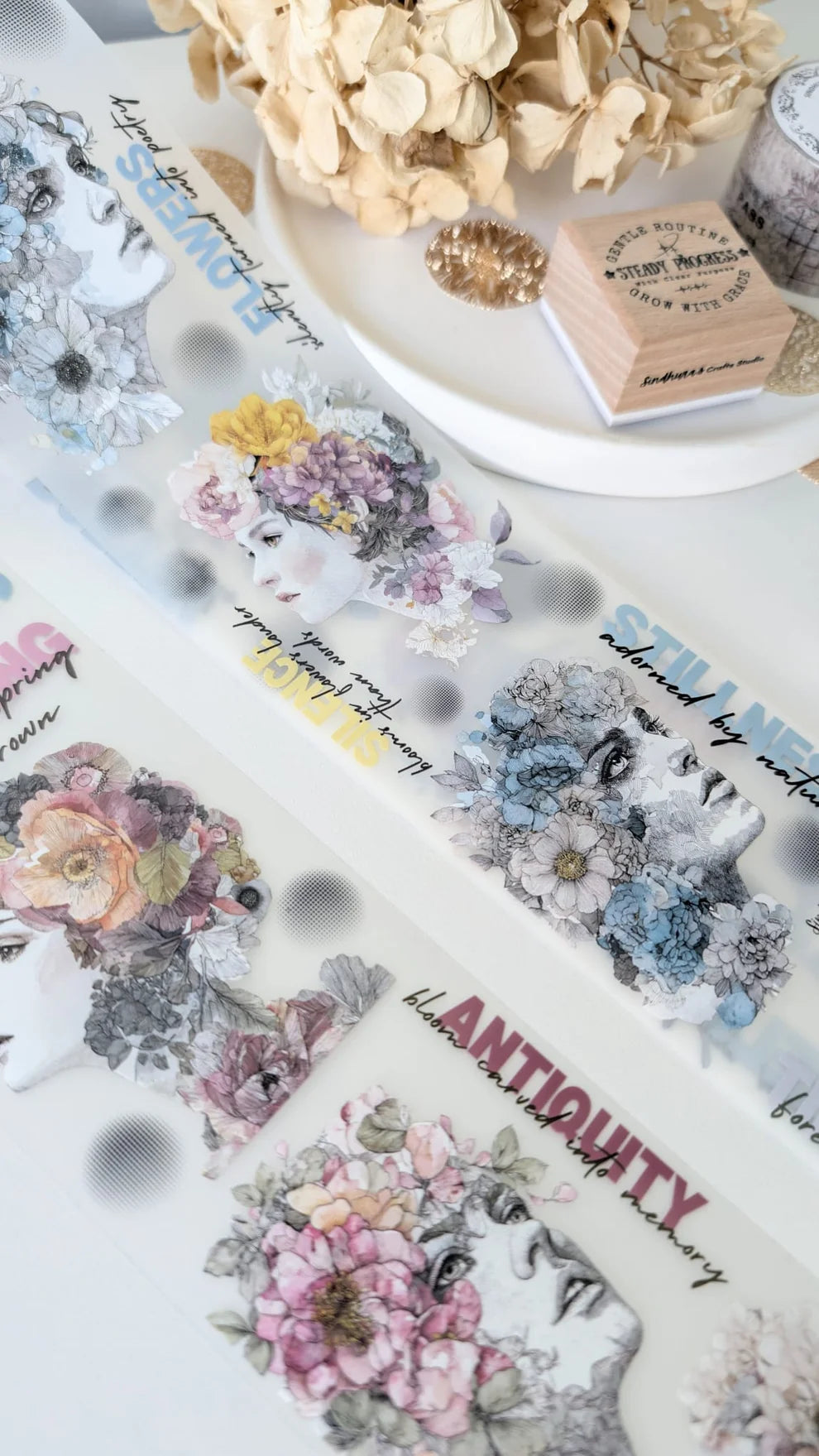 Sindura's Crafts Studio - The Blooming Muse | Matt PET Tape