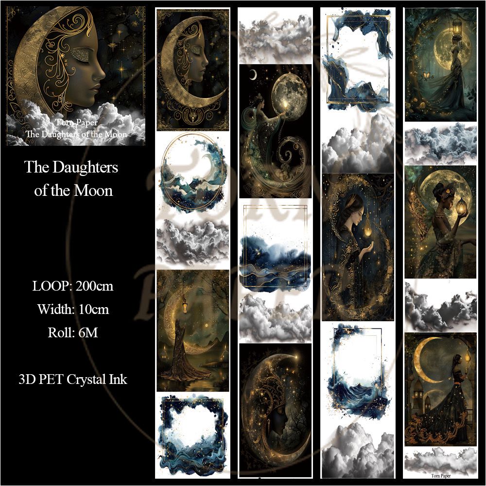 TP - The Daughters of the Moon | Wide PET Tape