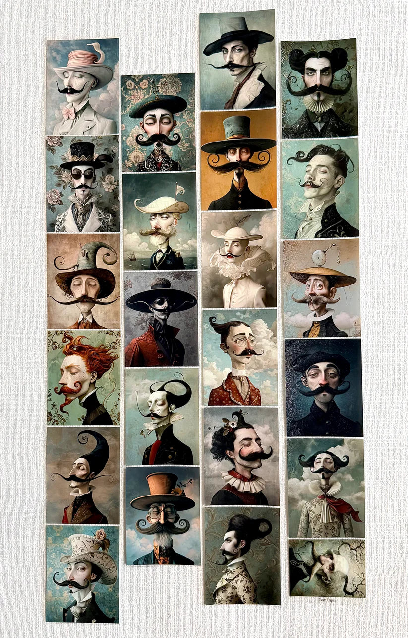 TP - The Distinguished Mustache Club | PET Tape
