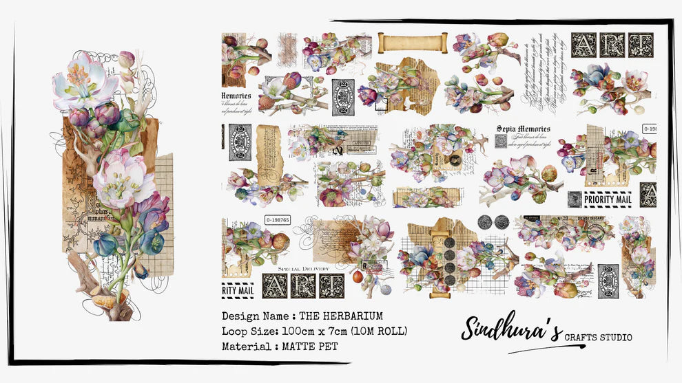 SCS - The Herbarium | Matt PET Tape