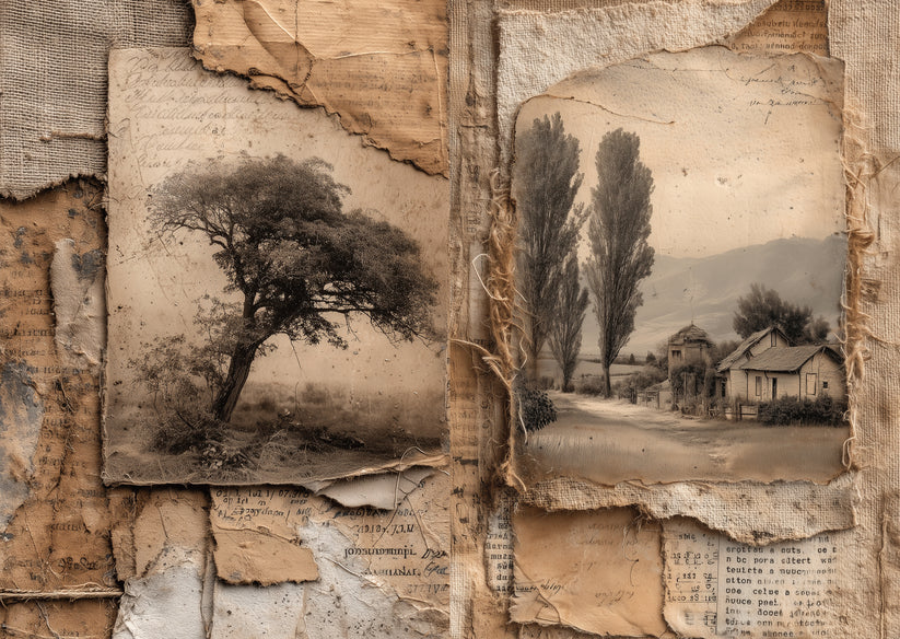 TP - Timeless Paper Fragments | Scrapbooking Papers