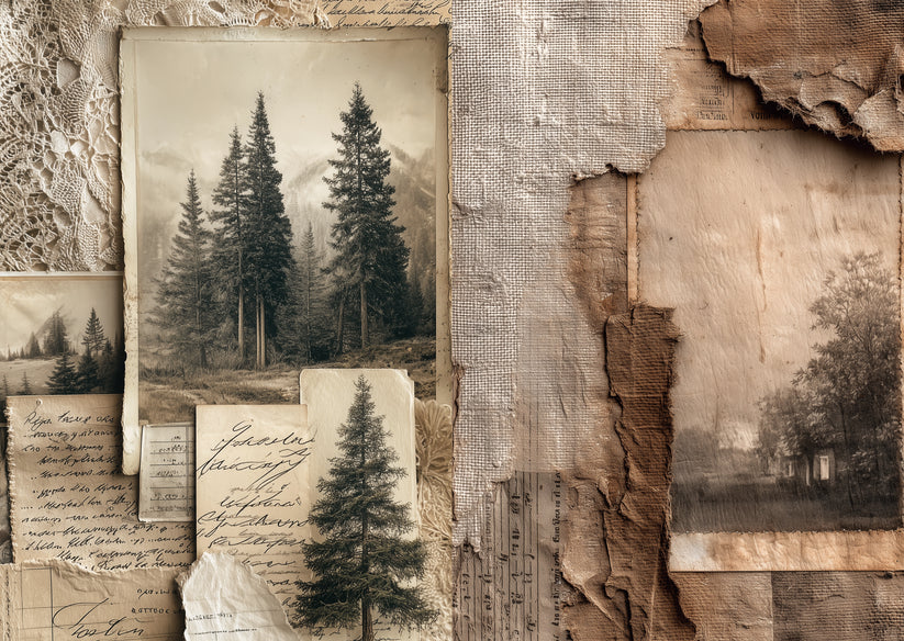 TP - Timeless Paper Fragments | Scrapbooking Papers