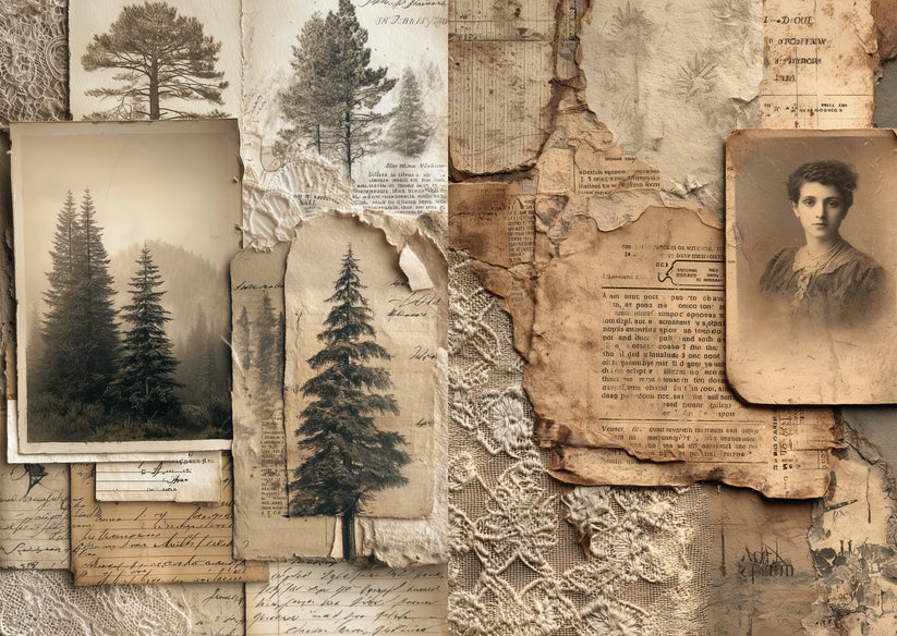 TP - Timeless Paper Fragments | Scrapbooking Papers