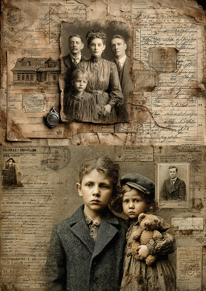TP - Timeless Paper Fragments | Scrapbooking Papers
