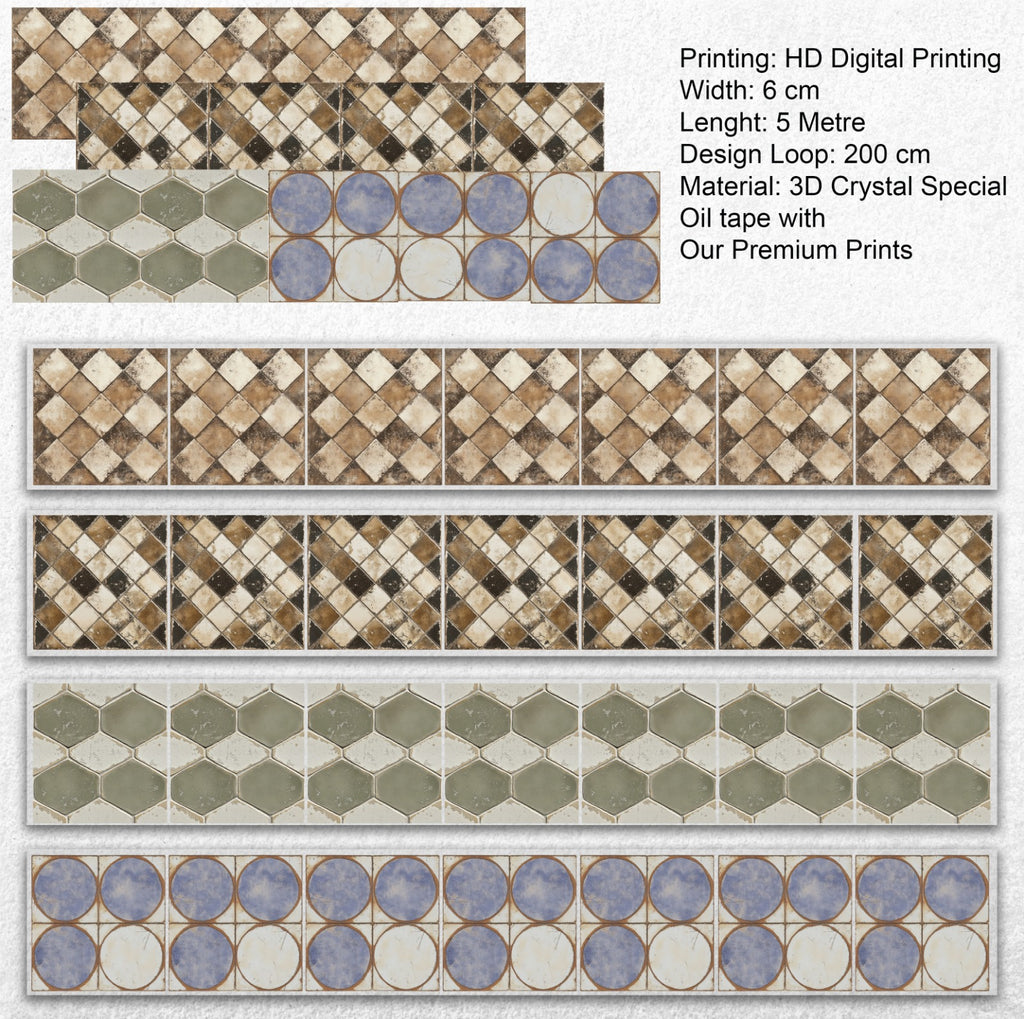 OW - Tuscan Mosaic | PET Tape
