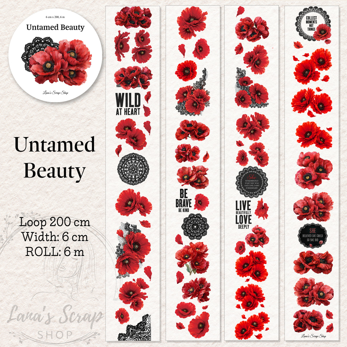LA - Untamed Beauty | PET Tape