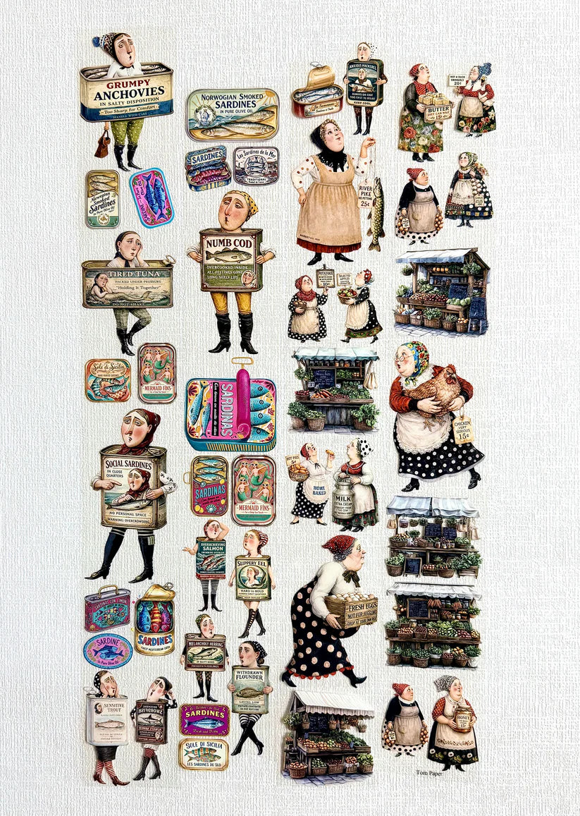 TP - Vintage Market Tales | PET Tape