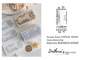 SCS - Vintage Ticket | Beechwood Rubber Stamp