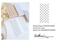 SCS - Vintage Weave | Beechwood Rubber Stamp