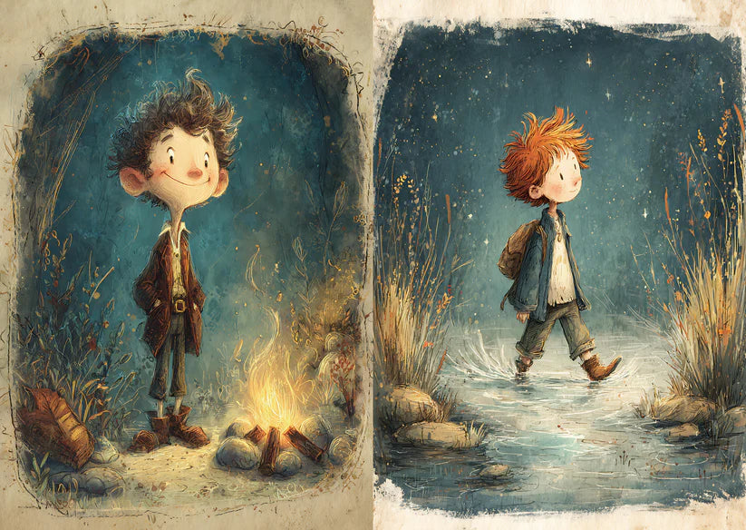 TP - Whispers of a Little Traveler | Scrapbooking Papers