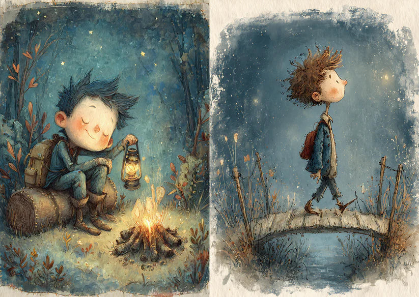 TP - Whispers of a Little Traveler | Scrapbooking Papers