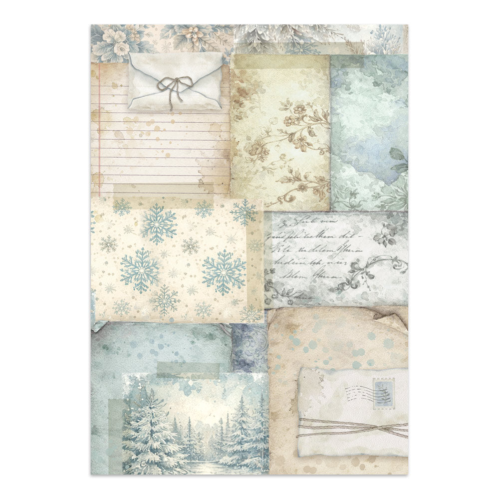 ST - White Christmas Focus Points | A5 Junk Journal