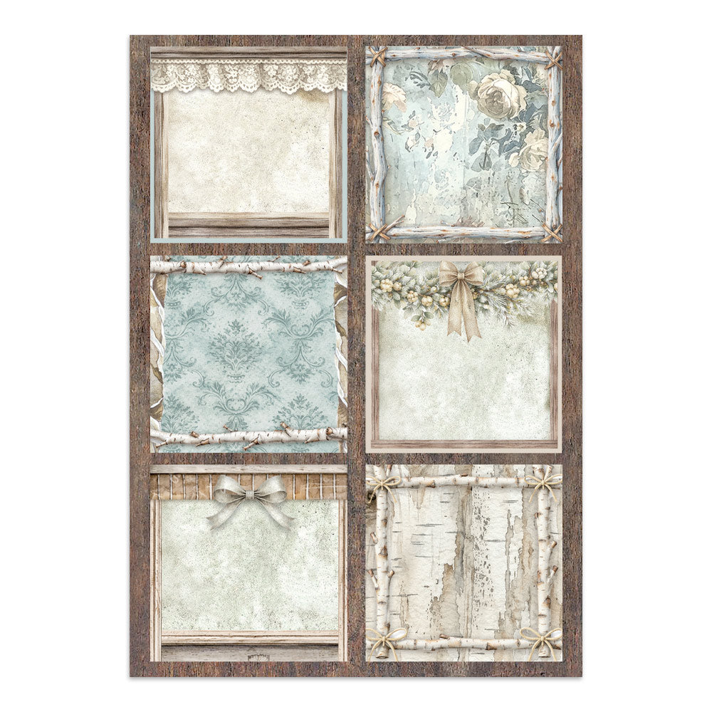 ST - White Christmas Focus Points | A5 Junk Journal