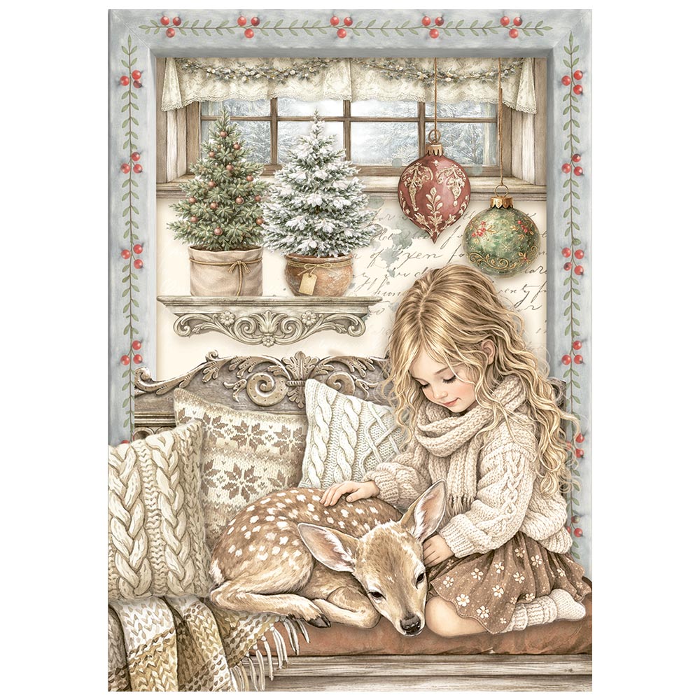 ST - White Christmas | Mini Rice Paper