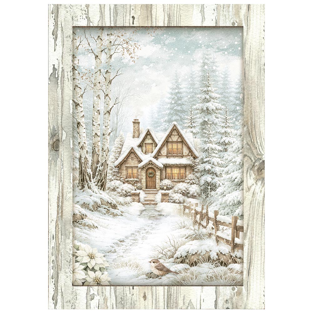 ST - White Christmas | Mini Rice Paper
