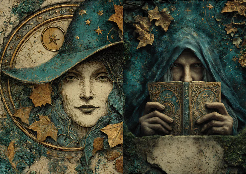 TP - Witches' Secret Garden | Scrapbooking Papers