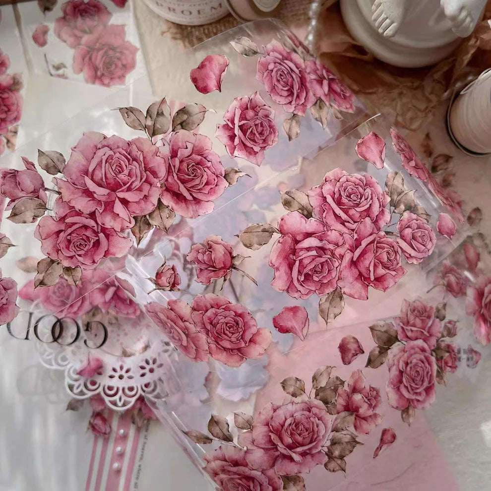 Y - Pink Retro Pink Flower